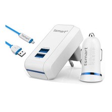T&Smart 3İn1 Şarj Seti iPhone Uyumlu Cihazlar İçin