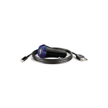 Philips DLP2257V/10 iPhone Uyumlu/iPad MFI Ultra Hızlı İkili Araç Şarj Cihazı (Lightning Kablo Hediye)