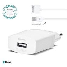 Ttec Compact Seyahat Şarj Cihazı iPhone Uyumlu 4 1000Ma – 2Scc751