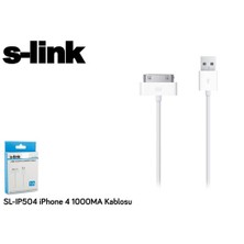 S-Link Sl-Ip504 iPhone Uyumlu 4 1000Ma Kablosu