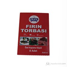 Filpa  Fırın Torbası 8 Adet = 1 Paket