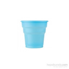 Roll-Up Plastik Meşrubat Bardağı Açık Mavi 180cc-7oz 25li