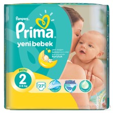 Prima Bebek Bezi Aktif Bebek Deneme Paketi 2 Beden 27 Adet