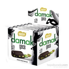 Damak Gece Antep Fıstıklı Bitter Çikolata 6'lı Paket
