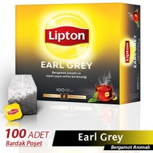 Lipton Earl Grey 2 gr 100 'lü Bardak Poşet Çay