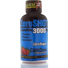 ZeroShot 60 ML 3000Mg L-Carnitine Şeftali