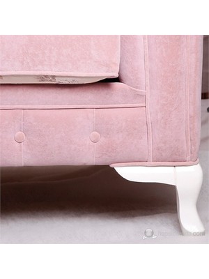 3A Mobilya Pink Dream Chesterfield Kanepe