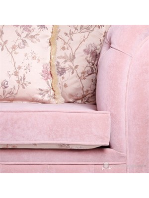 3A Mobilya Pink Dream Chesterfield Kanepe