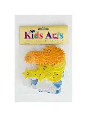 Dolphın Kids Arts My 012 Eva(Güneş/Bulut/Ay)