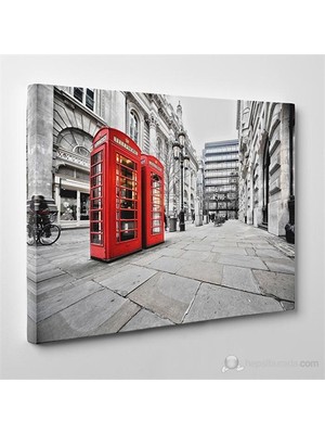 Tabloshop - Paris Telephone Iı Canvas Tablo - 75X50cm