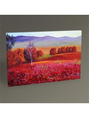 Tablo 360 Kırmızı Sonbahar Tablo 45X30