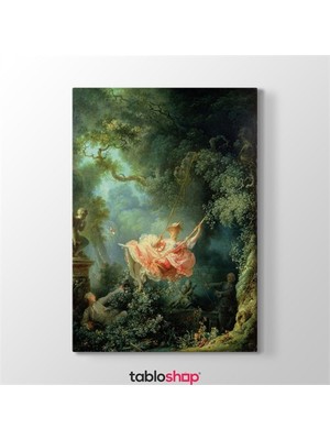 Tabloshop Jean Honore Fragonard - Swing Tablosu