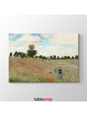 Tabloshop Claude Monet - Poppy Field Tablosu