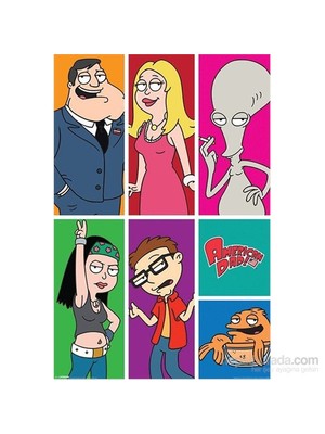 Maxi Poster American Dad Panels