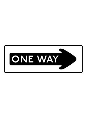 Urbangiftone Way Toılet Decal S 25*35Cm