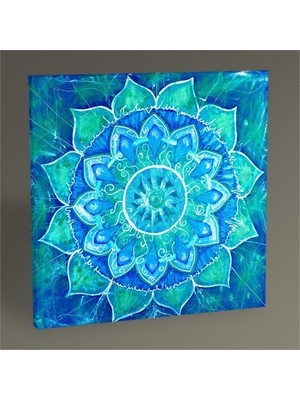 Tablo 360 Mavi Mandala Tablo 130X130