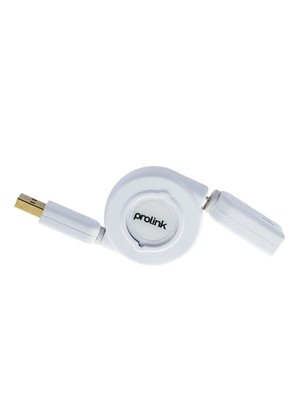 Prolink PMM387R Usb Micro Makaralı Kablo (Usb 2.0) 2,0m