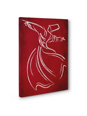 Tabloshop - Kırmızı Semazen Tablosu