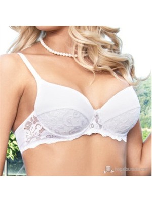 Gallipoli 1130 Kadın Balenli Mikro Günlük Destekli Dolgulu Push Up Klasik Sütyen