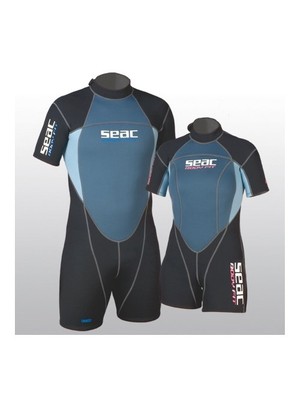 Seac Sub Yenı Body-Fıt Shorty Erkek 3 mm