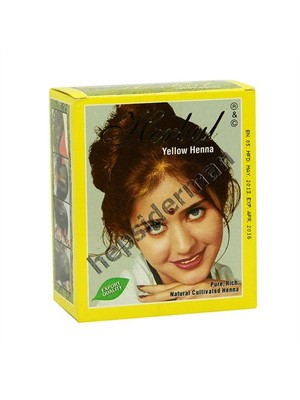 Herbal Sarı Hint Kınası 6 Lı