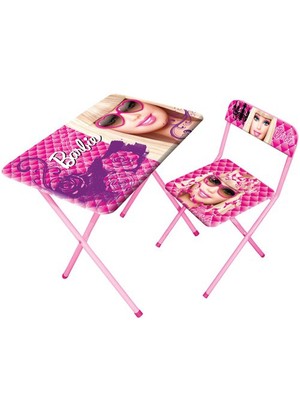 Barbie Masa Sandalye Takımı