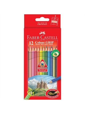Faber-Castell Aquarell Grip Boya Kalemi 12 Renk 116252