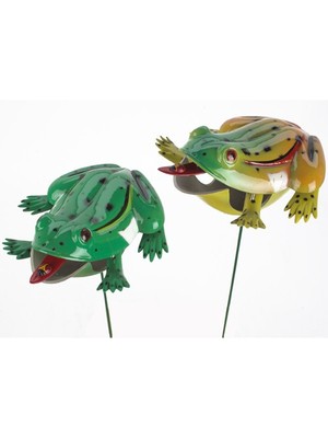 Bosphorus Bahçe Süsü Metal Hayvanlı Yeşil Renk