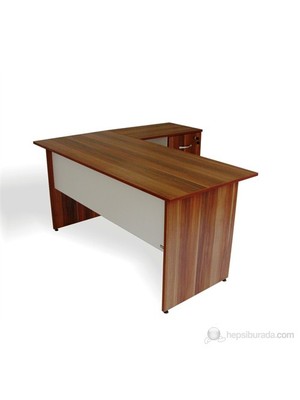 Vena Nil L Masa Erik-Beyaz