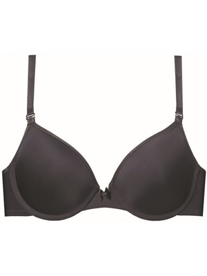 Kadın Balenli Boş Cup Siyah Sütyen 3520