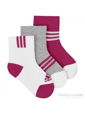 adidas M67640 Lk Ankle 3Pp Çocuk Training Çorap