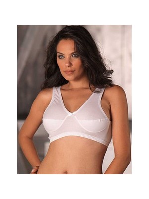 Şahinler Geniş Askılı Yarım Büstiyer Atlet & Sütyen Beyaz