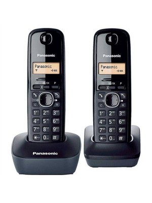 Panasonic KX-TG 1612 Dect Telefonu (Çift Ahizeli )