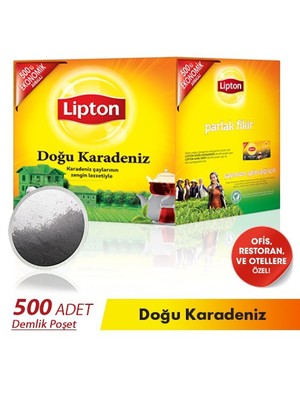 Lipton Doğu Karadeniz Demlik Poşet Çay 500 Adet Tamamen Doğal Bergamot Aromalı