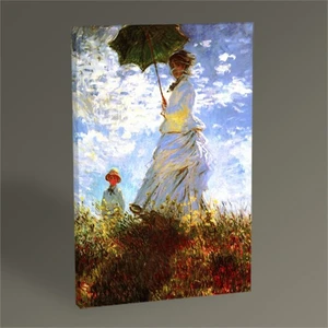 Tablo 360 Claude Monet  Madame Monet Ve Oğlu Tablo 45X30