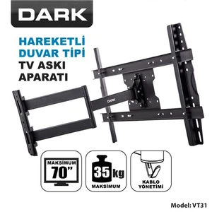 DK-AC-VT31 37’-70’ Hareketli Duvar TV Askı Aparatı