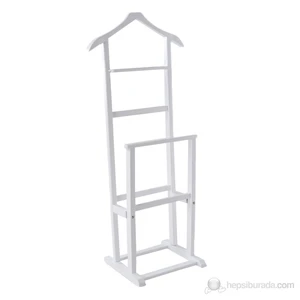 Ahşap Dilsiz Uşak Çiftli Beyaz