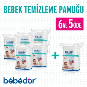 Bebek Temizleme Pamuğu 6 Al 5 Öde