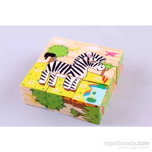 Learning Toys Wooden Puzzle Cubes