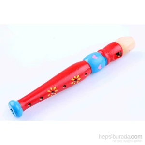 Learning Toys Ahşap Renkli Flüt