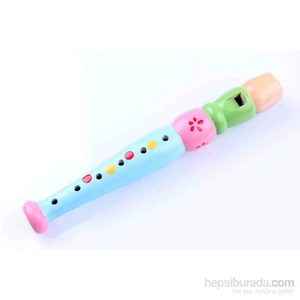 Learning Toys Ahşap Renkli Flüt