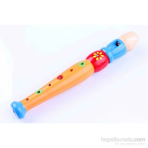 Learning Toys Ahşap Renkli Flüt