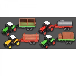 Kutulu Çekbırak Römorklu Traktör