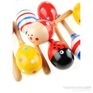 Learning Toys 3'lü Ahşap Marakas Seti