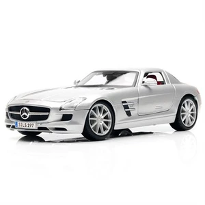 Maisto Mercedes Sls Amg 1:18 Model Araba P/E Gri