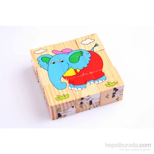 Nani Toys Wooden Puzzle Cubes