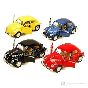 1:32 1967 Volkswagen Beetle Klasik (Mavi)