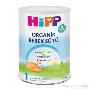 1 Organik Prebiyotik, Combiotic Bebek Sütü 350 gr  - 12'li