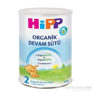 2 Organik Prebiyotik, Probiyotik, Combiotic Devam Sütü 350 gr  - 12'li