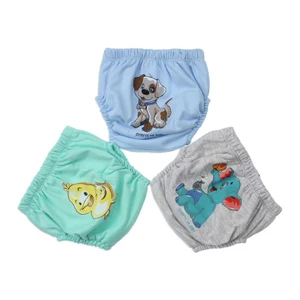 Modakids Erkek Bebek Sevimli 3'Lü Alıştırma Külodu 035-60155-014